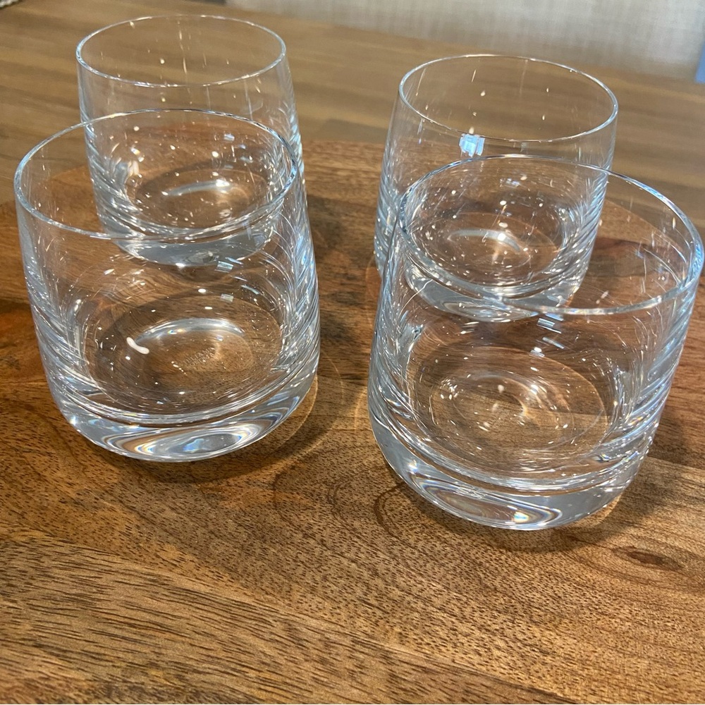 Williams Sonoma Reserve Double Old-Fashioned Glasses set of 4